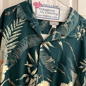 Tommy Bahama silk floral shirt